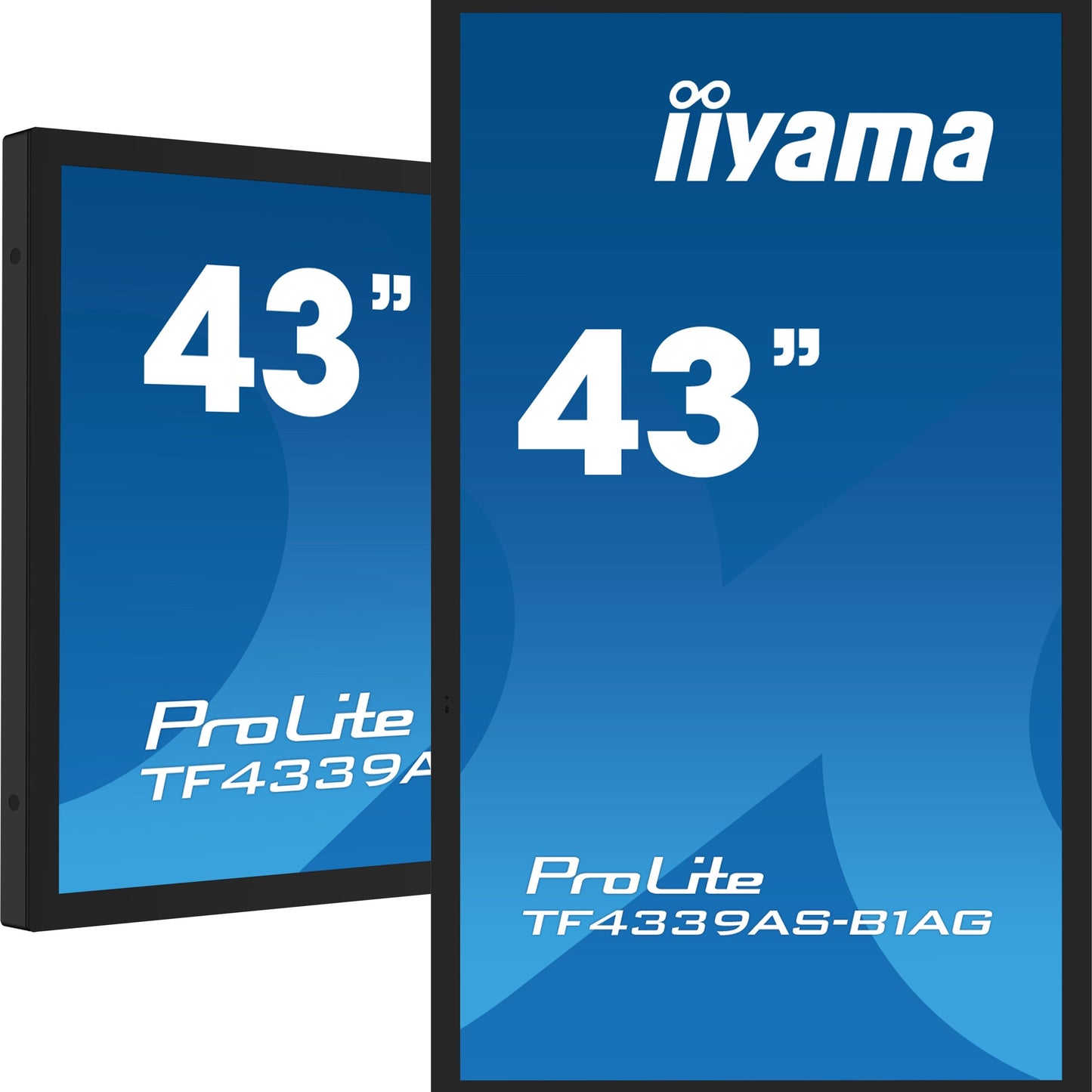 Dark Cyan iiyama ProLite TF4339AS-B1AG 43" Open Frame All-in-One PCAP Interactive Touch Screen