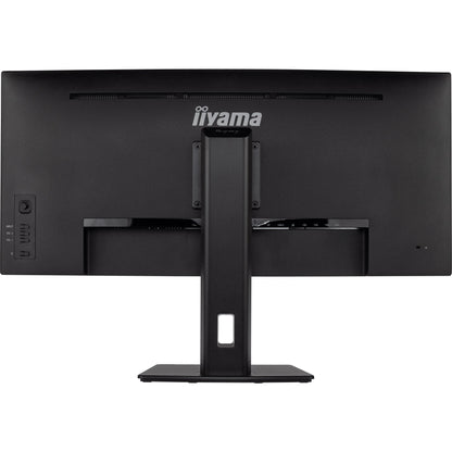 Dark Slate Gray iiyama ProLite XCB3494WQSN-B5 34" 1500R Curved Monitor with USB-C Dock & KVM