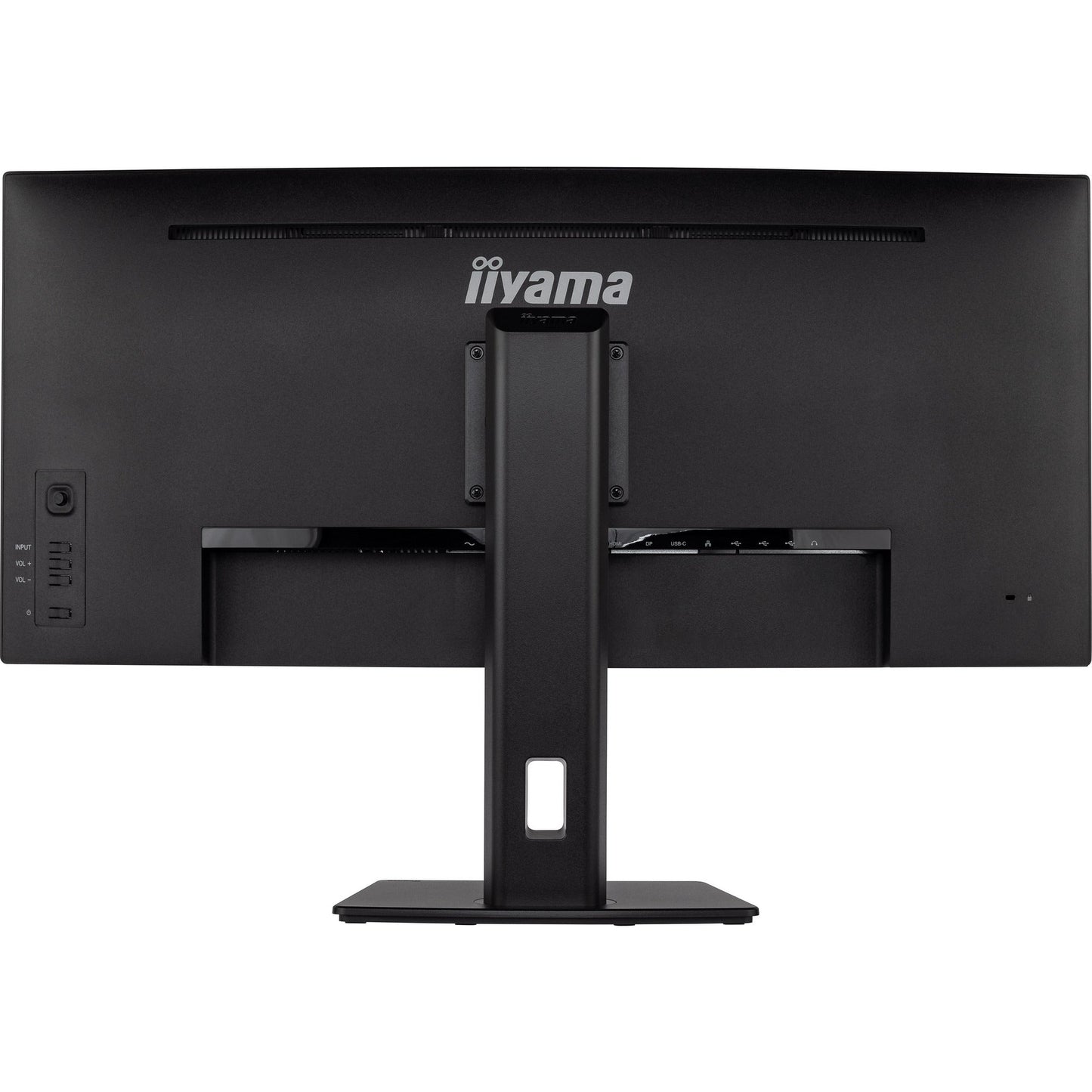 Dark Slate Gray iiyama ProLite XCB3494WQSN-B5 34" 1500R Curved Monitor with USB-C Dock & KVM