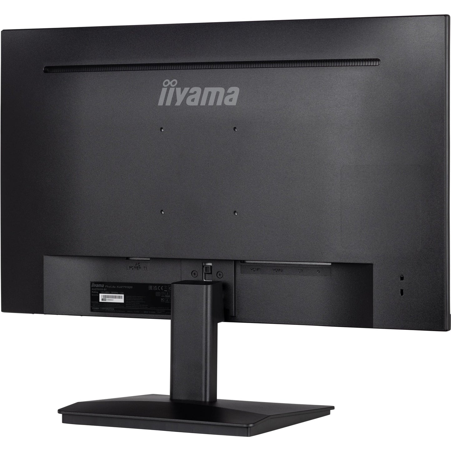 Dark Slate Gray Iiyama ProLite XU2793QS-B1 27” IPS WQHD 3-Side Borderless Monitor