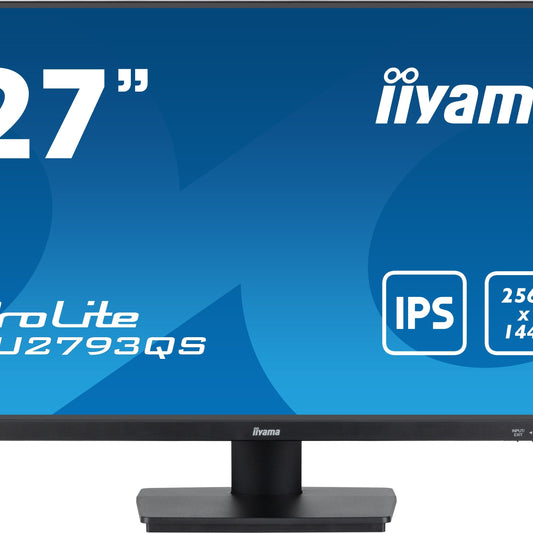 Dark Cyan iiyama ProLite XU2793QS-B6 27" IPS WQHD 100Hz Display