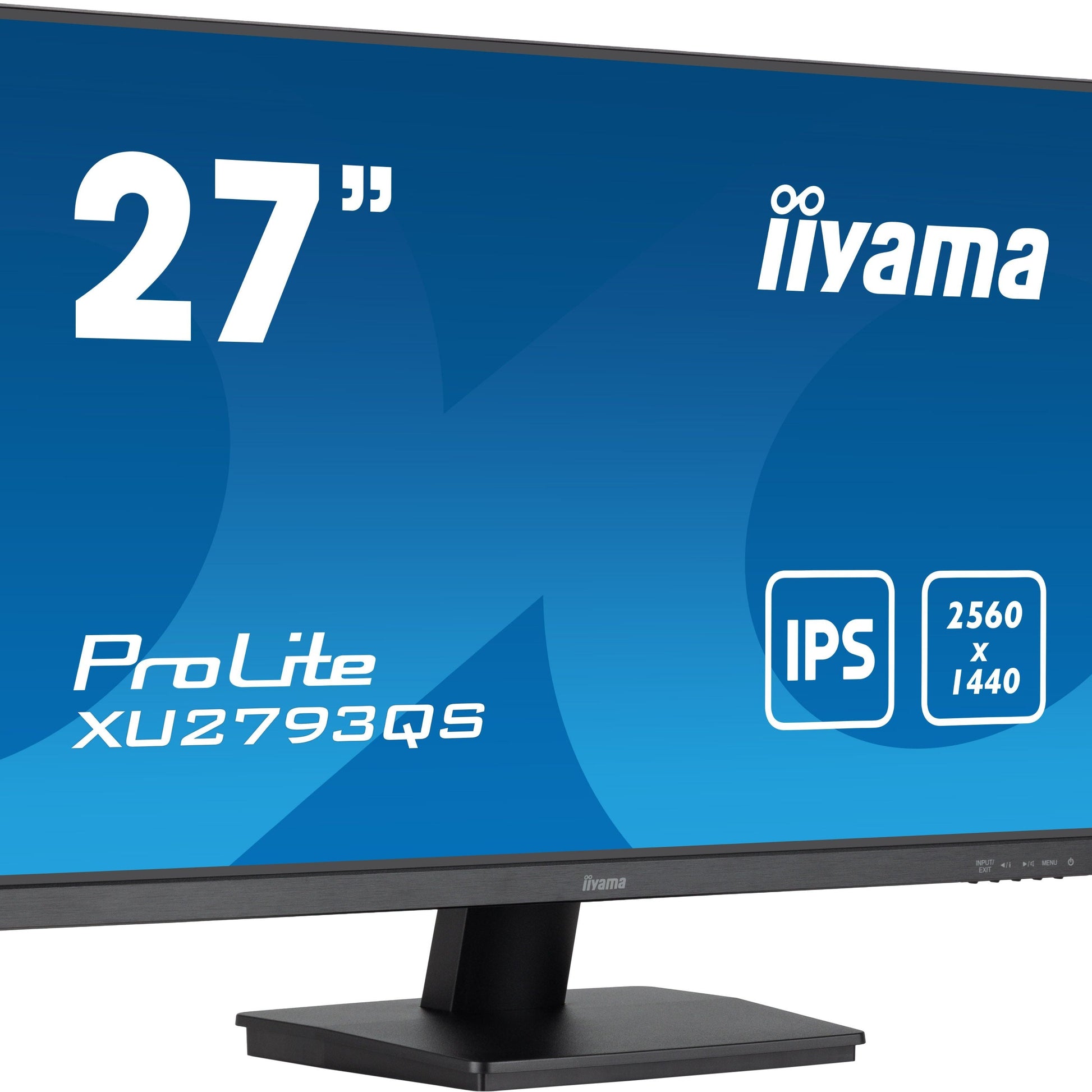 Dark Cyan iiyama ProLite XU2793QS-B6 27" IPS WQHD 100Hz Display