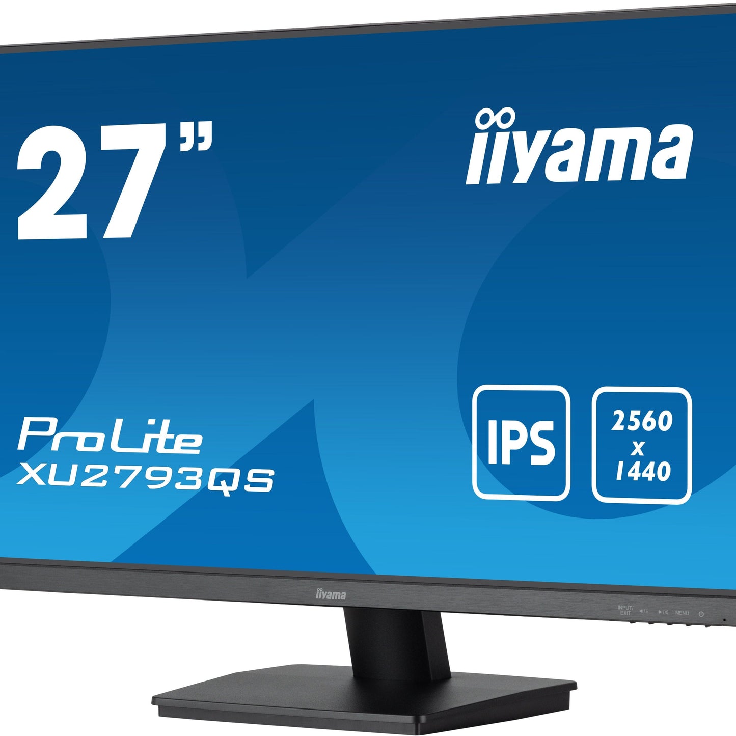 Dark Cyan iiyama ProLite XU2793QS-B6 27" IPS WQHD 100Hz Display