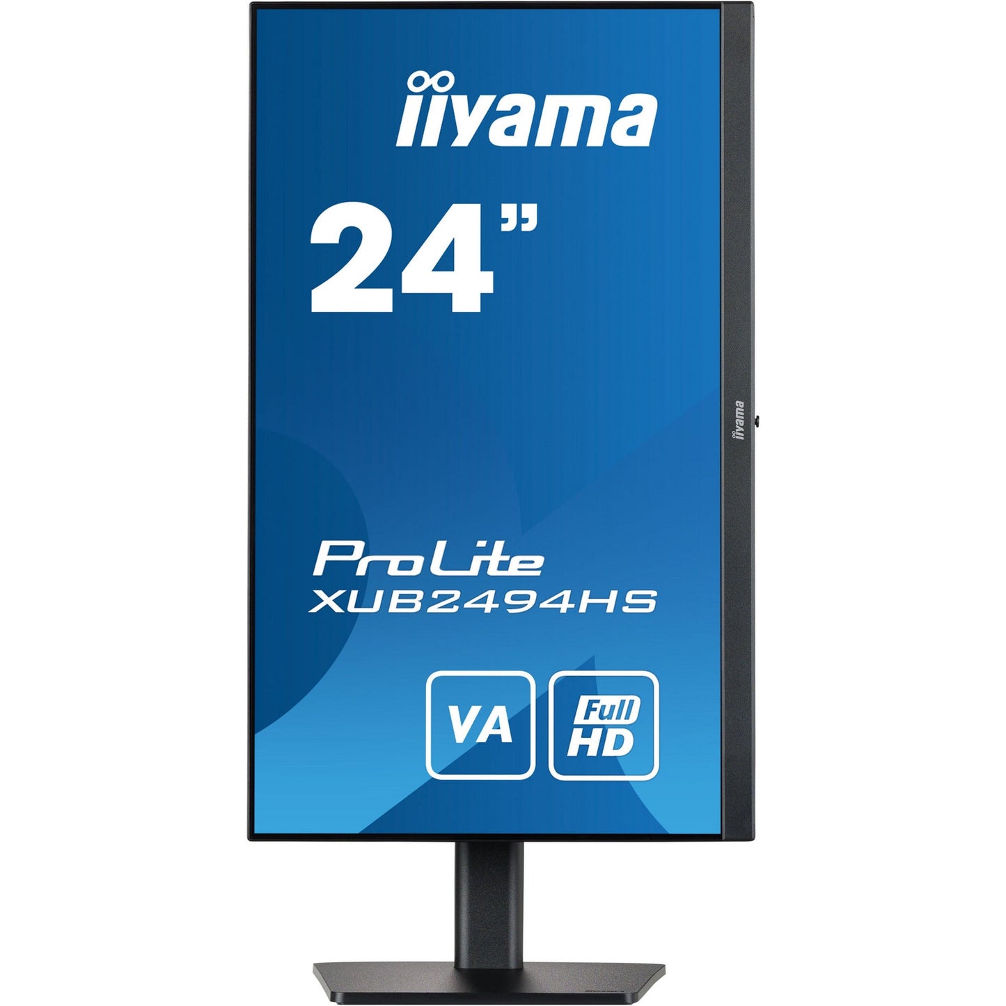Dark Cyan Iiyama ProLite XUB2494HS-B2 24” Full HD VA monitor with Height Adjust Stand