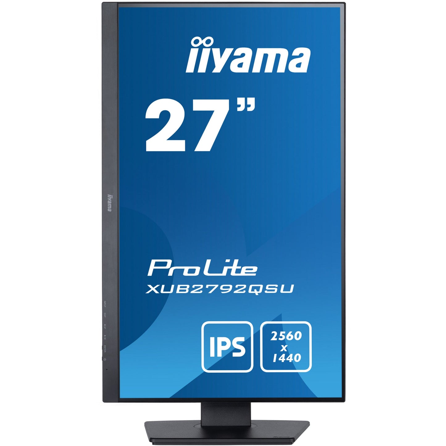 Dark Cyan Iiyama ProLite XUB2792QSU-B5 27’’ WQHD 2560 x 1400 IPS Edge-to-Edge Monitor