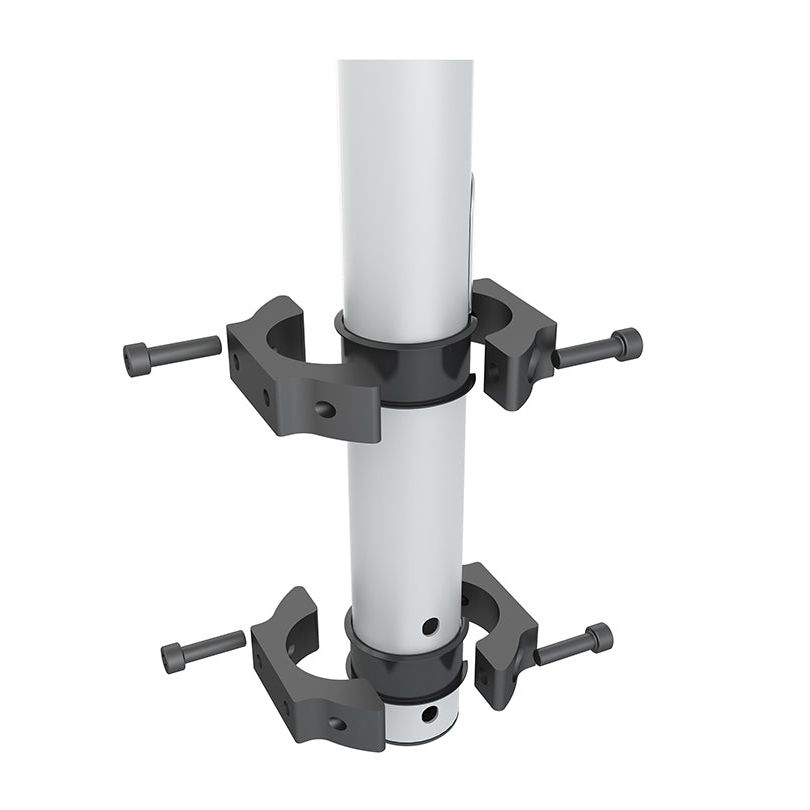 Dark Slate Gray Multibrackets M Ceiling Mount Pro MBC1UX2 White VESA 400