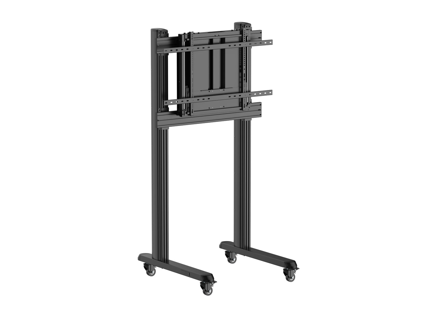 Dark Slate Gray Multibrackets M Counterbalanced Floorstand HD 60-90kg Capacity AV Cart