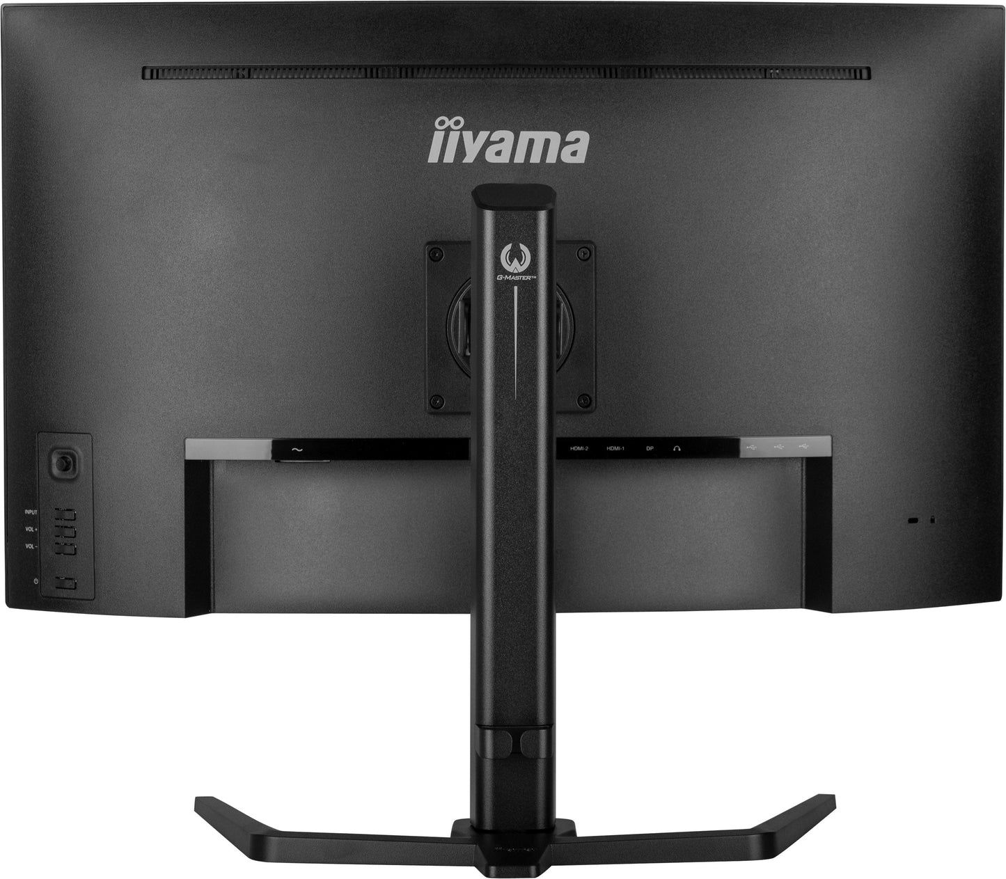Dark Slate Gray iiyama G-MASTER Red Eagle GCB3280QSU-B1 32" 1500R 165Hz Curved Gaming Monitor