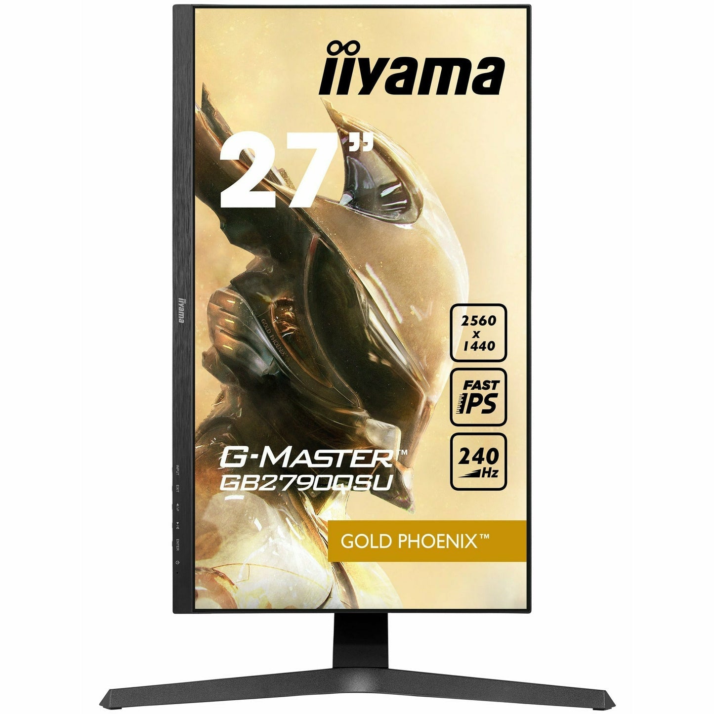 Dark Slate Gray iiyama G-Master GB2790QSU-B1 27" Fast (FLC) IPS LCD, 240Hz, 1ms Pro eSports Gaming Monitor