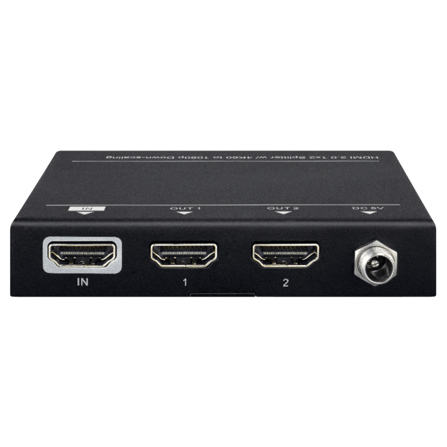 Dark Slate Gray Aurora DXE-122A-DS 1x2 HDMI 4k Splitter