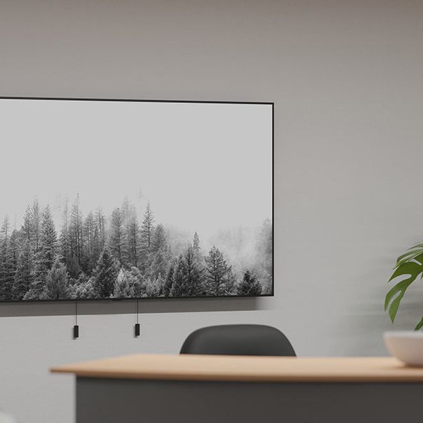 Dark Gray Multibrackets M Universal Wallmount Tilt Small