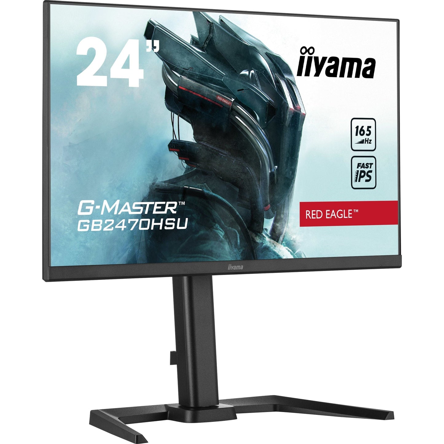 Dark Slate Gray iiyama G-Master GB2470HSU-B5 Red Eagle 24" Full HD IPS Gaming Monitor