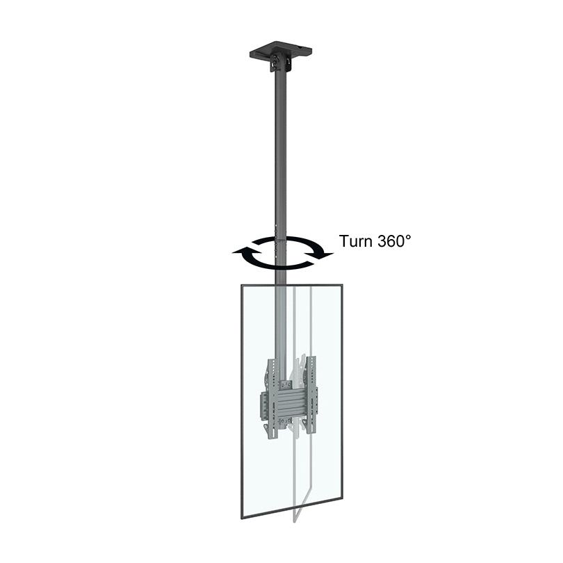 Dark Slate Gray Multibrackets M Ceiling Mount Pro MBC1U, VESA 300
