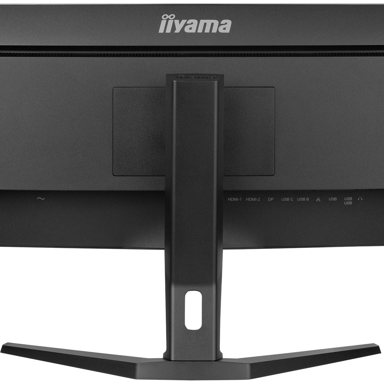 Dark Slate Gray iiyama ProLite 45" Curved 1500R UWQHD 5120 x 1440 pixels Ultra Wide Computer Monitor with KVM Switch and USB-C Dock