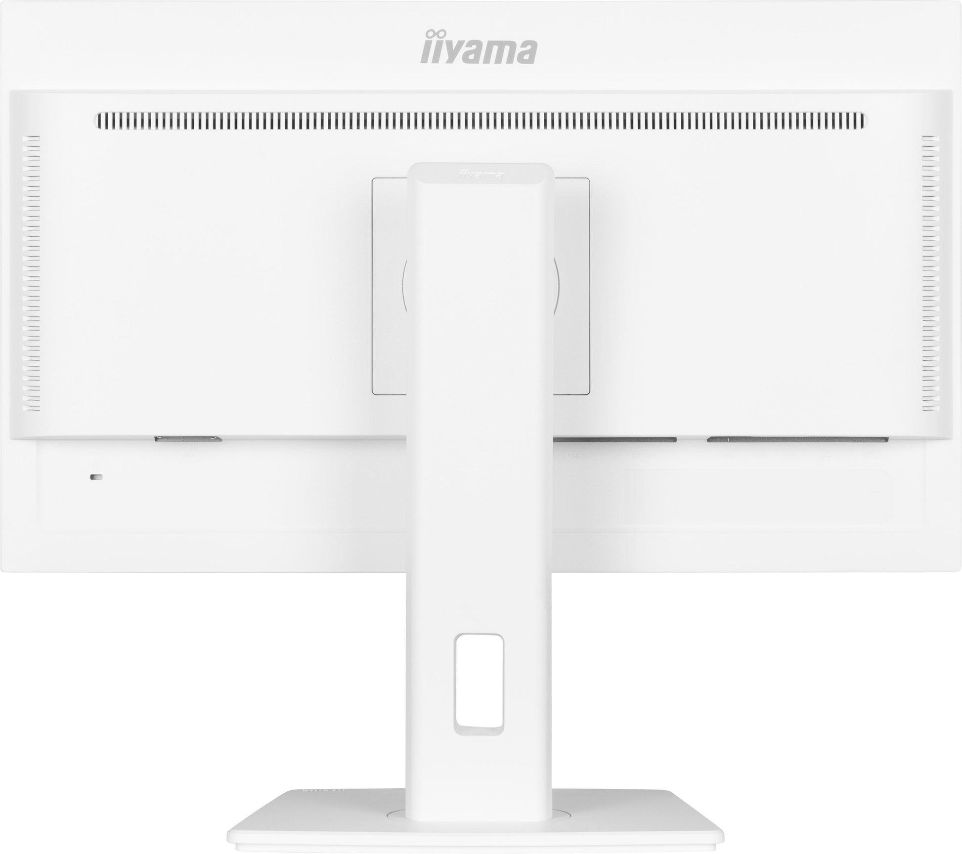 White Smoke iiyama ProLite XUB2497HSN-W2 24" Full HD LED Desktop Monitor with USB-C Hub & RJ45 Port