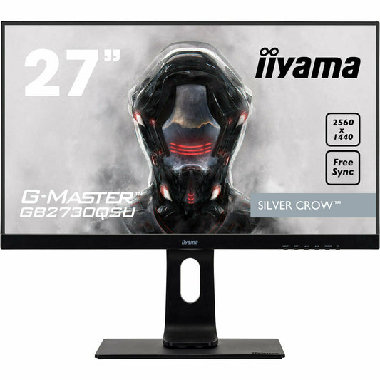 Black iiyama ProLite GB2730QSU-B1 27" Silver Crow Gaming Monitor