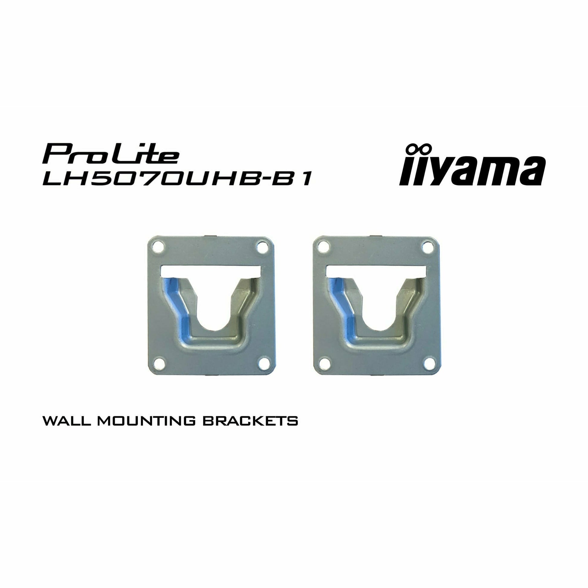 Light Slate Gray iiyama ProLite LH5070UHB-B1 50" Large Format Display with 24/7, 4K UHD, Android 9.0 and 700cd/m² High Brightness