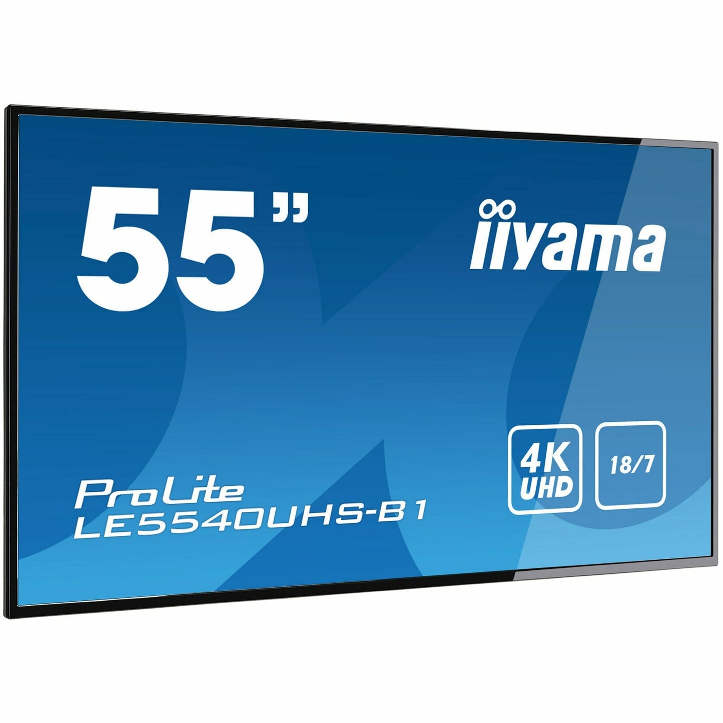 Steel Blue iiyama ProLite LE5540UHS-B1 55" 4K UHD 18/7 Hours Operation Large Format Display