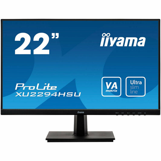 Dark Cyan iiyama ProLite XU2294HSU-B1 22" LCD HD Monitor