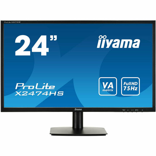 Dark Cyan iiyama ProLite X2474HS-B2 24" LCD Display