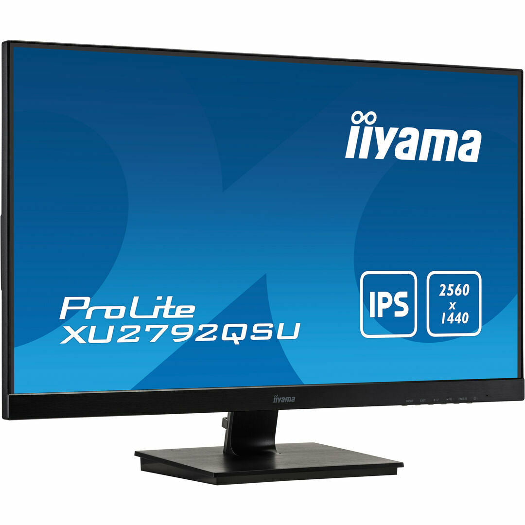 Dark Cyan iiyama ProLite XU2792QSU-B1 27" IPS Monitor