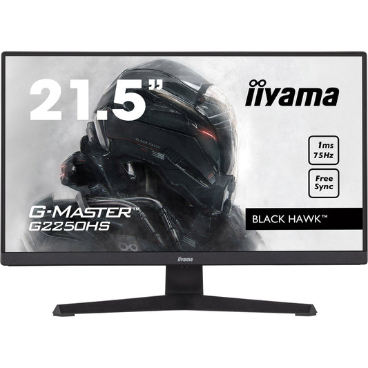 Dark Slate Gray iiyama G-Master G2250HS-B1 21.5" VA Panel 1ms MPRT Black Hawk Gaming Monitor