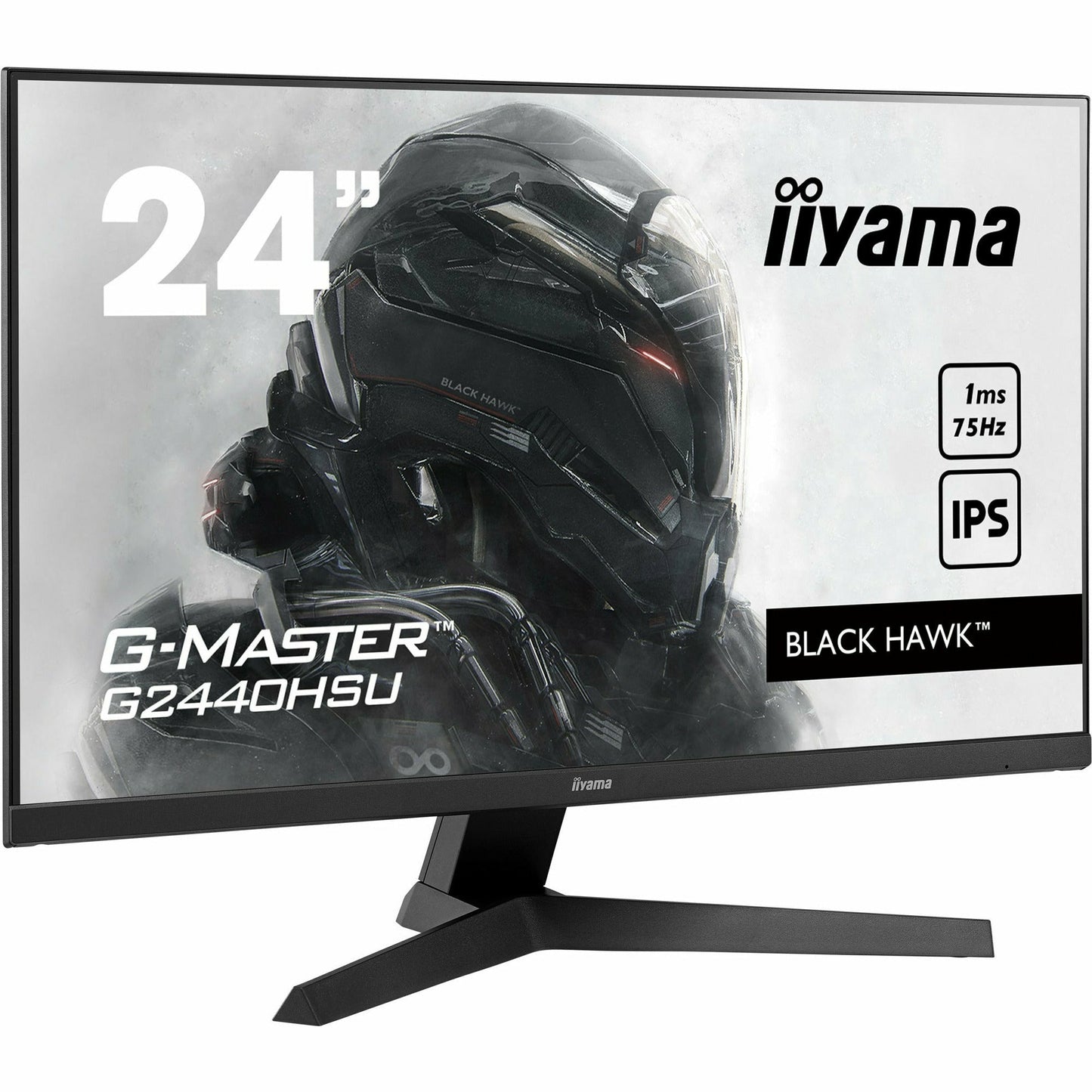 Light Gray iiyama G-Master G2440HSU-B1 24" Black Hawk Gaming Monitor