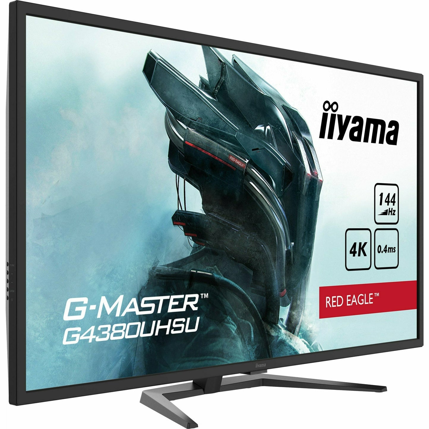 Dark Slate Gray iiyama G-Master G4380UHSU-B1 43" VA LCD Gaming Monitor