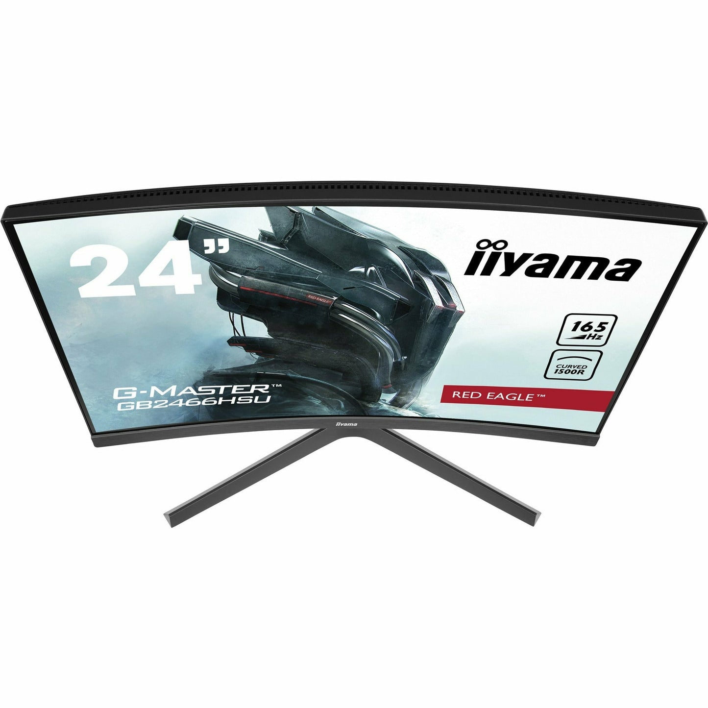 Lavender iiyama G-MASTER GB2466HSU-B1 24" 165Hz 1ms 1500R Height Adjust Stand Curved LED Display