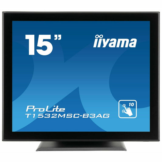 Dark Cyan iiyama ProLite T1532MSC-B5X 15" Professional Capacitive Touch Screen Display