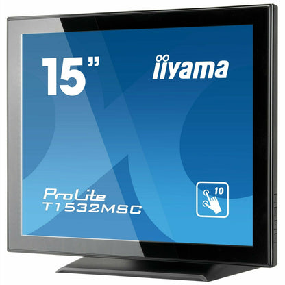 Steel Blue iiyama ProLite T1532MSC-B5X 15" Professional Capacitive Touch Screen Display