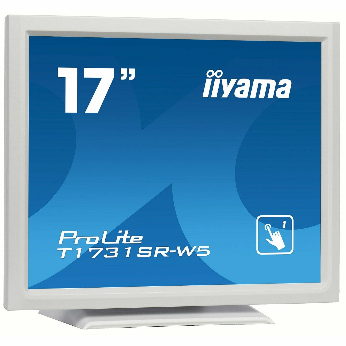 Light Gray iiyama ProLite T1731SR-W5 17" Touch Screen White Display