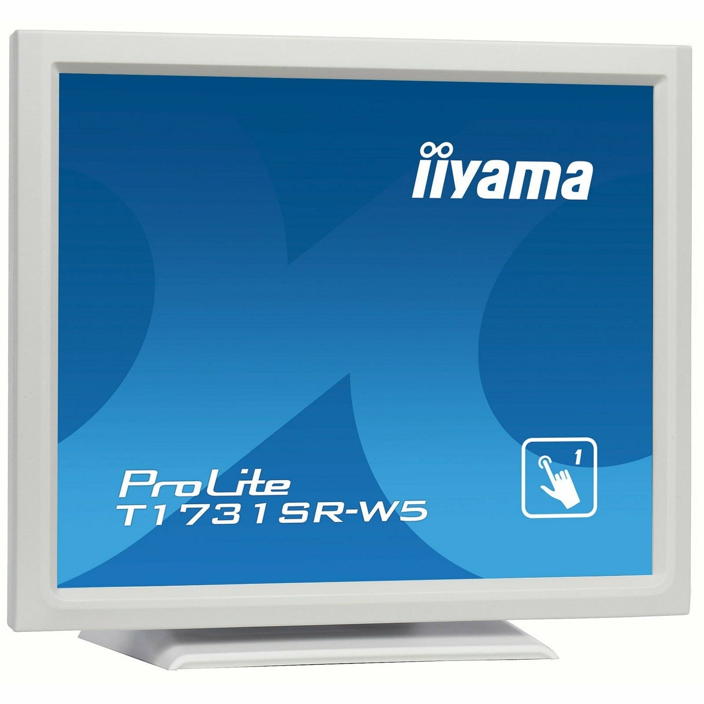 Light Gray iiyama ProLite T1731SR-W5 17" Touch Screen White Display