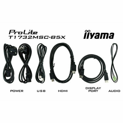White Smoke iiyama ProLite T1732MSC-B5X 17" Professional Capacitive Touch Screen Display
