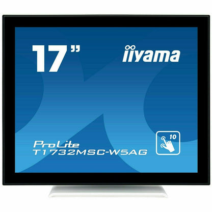Dark Cyan iiyama ProLite T1732MSC-W5AG 17" Professional Capacitive Touch Screen Display in White