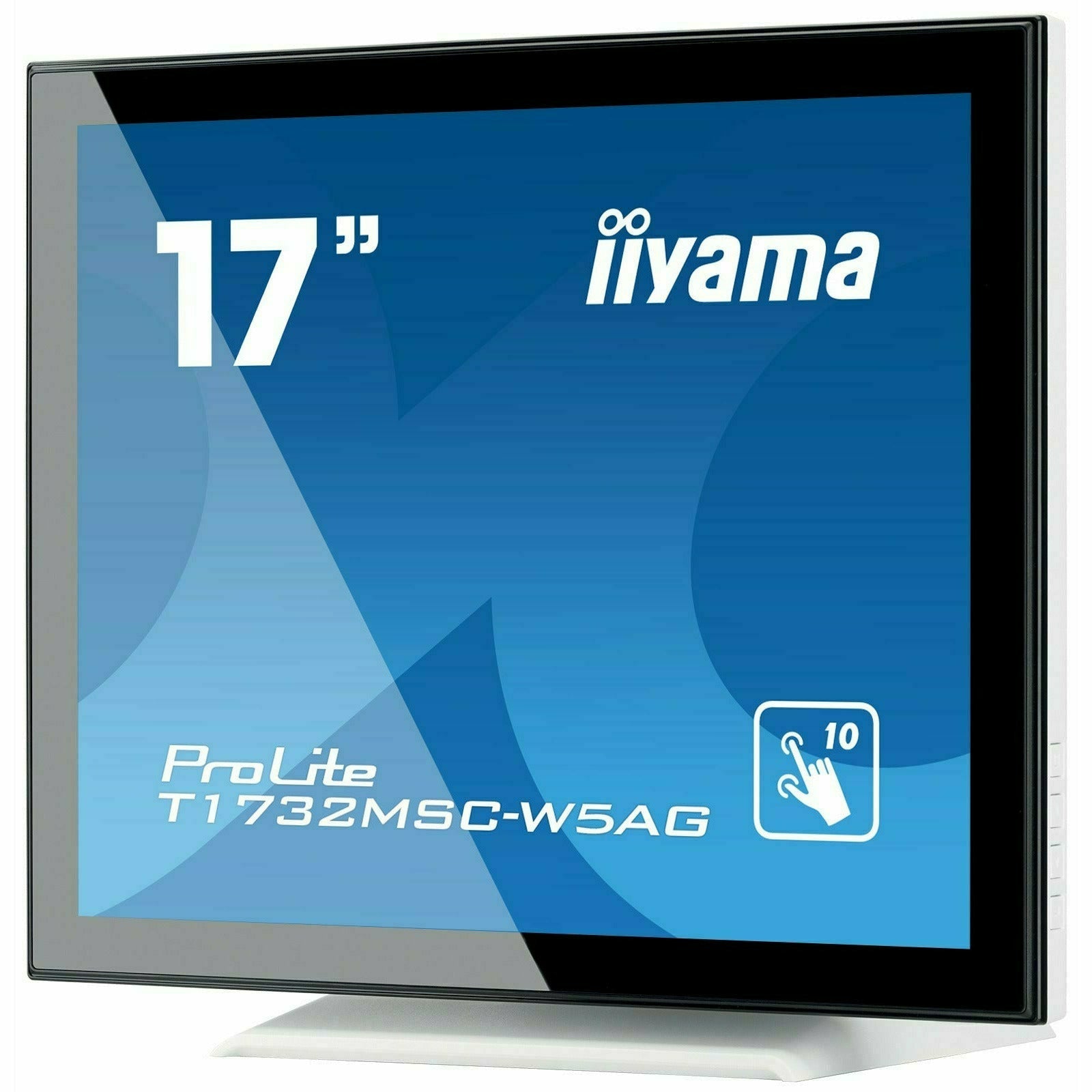 Steel Blue iiyama ProLite T1732MSC-W5AG 17" Professional Capacitive Touch Screen Display in White