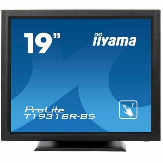 Dark Cyan iiyama ProLite T1931SR-B5 19" Touch Screen Black Display
