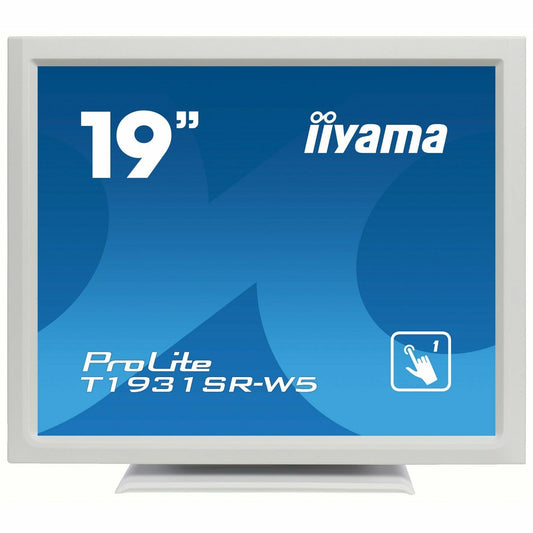 Light Gray iiyama ProLite T1931SR-W5 19" Touch Screen Black Display