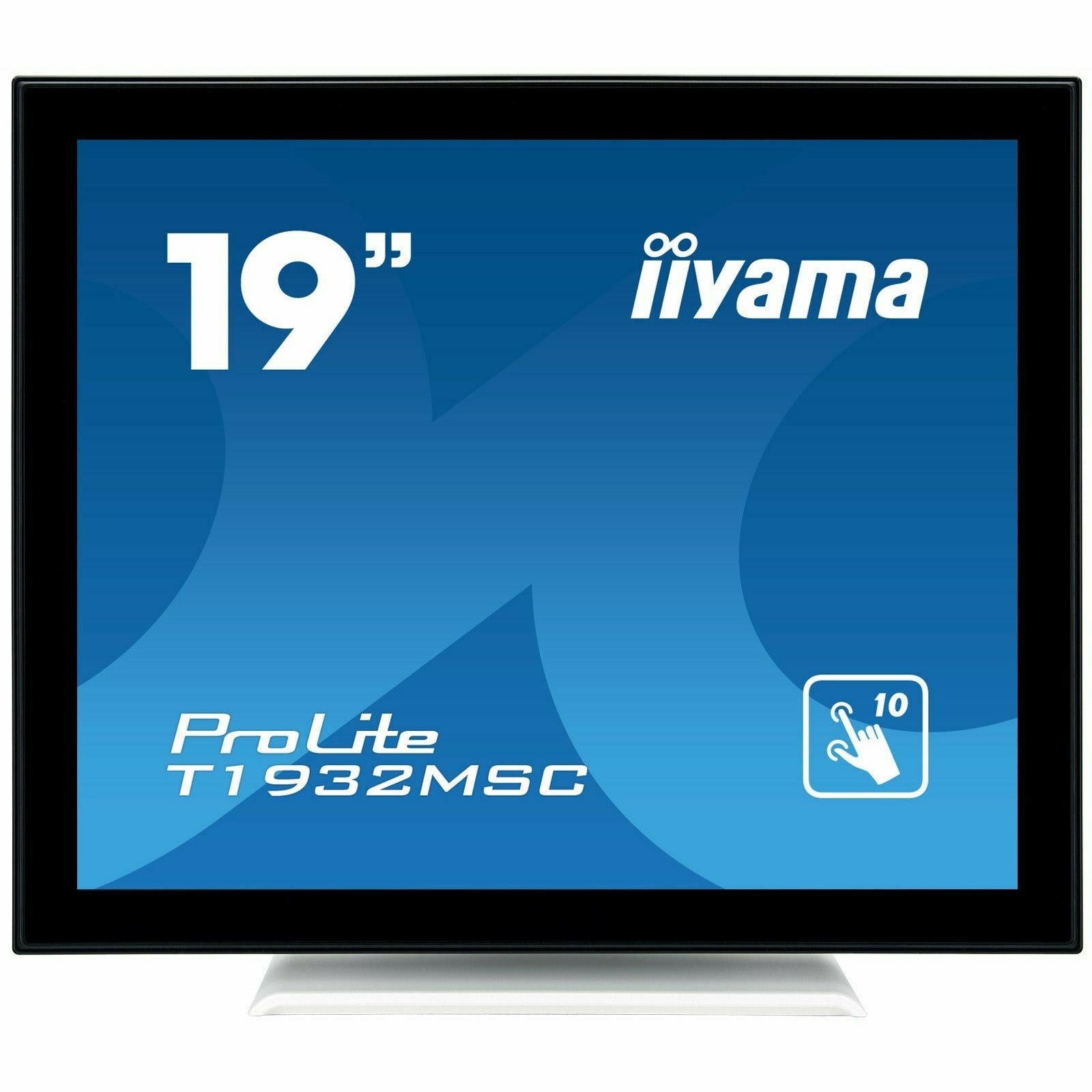 Dark Cyan iiyama ProLite T1932MSC-W5AG 19" IPS Touch Screen Display in White