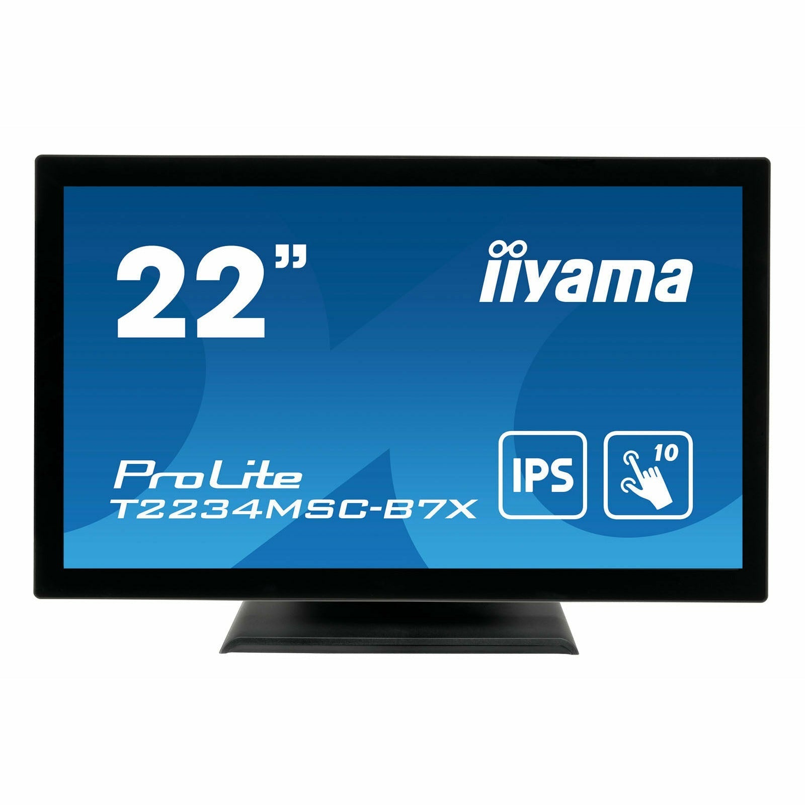 Dark Cyan iiyama ProLite T2234MSC-B7X 22" IPS Touch Screen Display