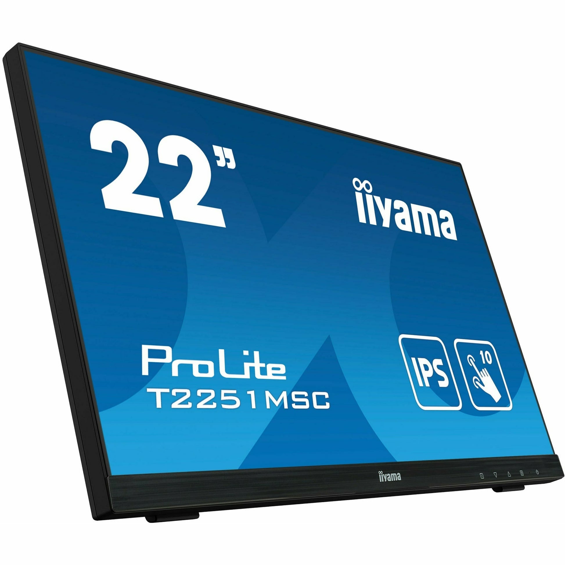 Dark Cyan iiyama ProLite T2251MSC-B1  22" IPS Touch Monitor