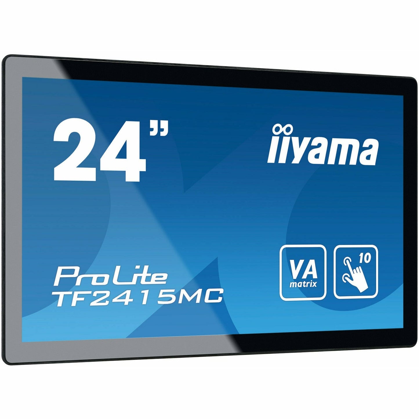 Steel Blue iiyama ProLite TF2415MC-B2 24" Capacitive Touch Screen Display