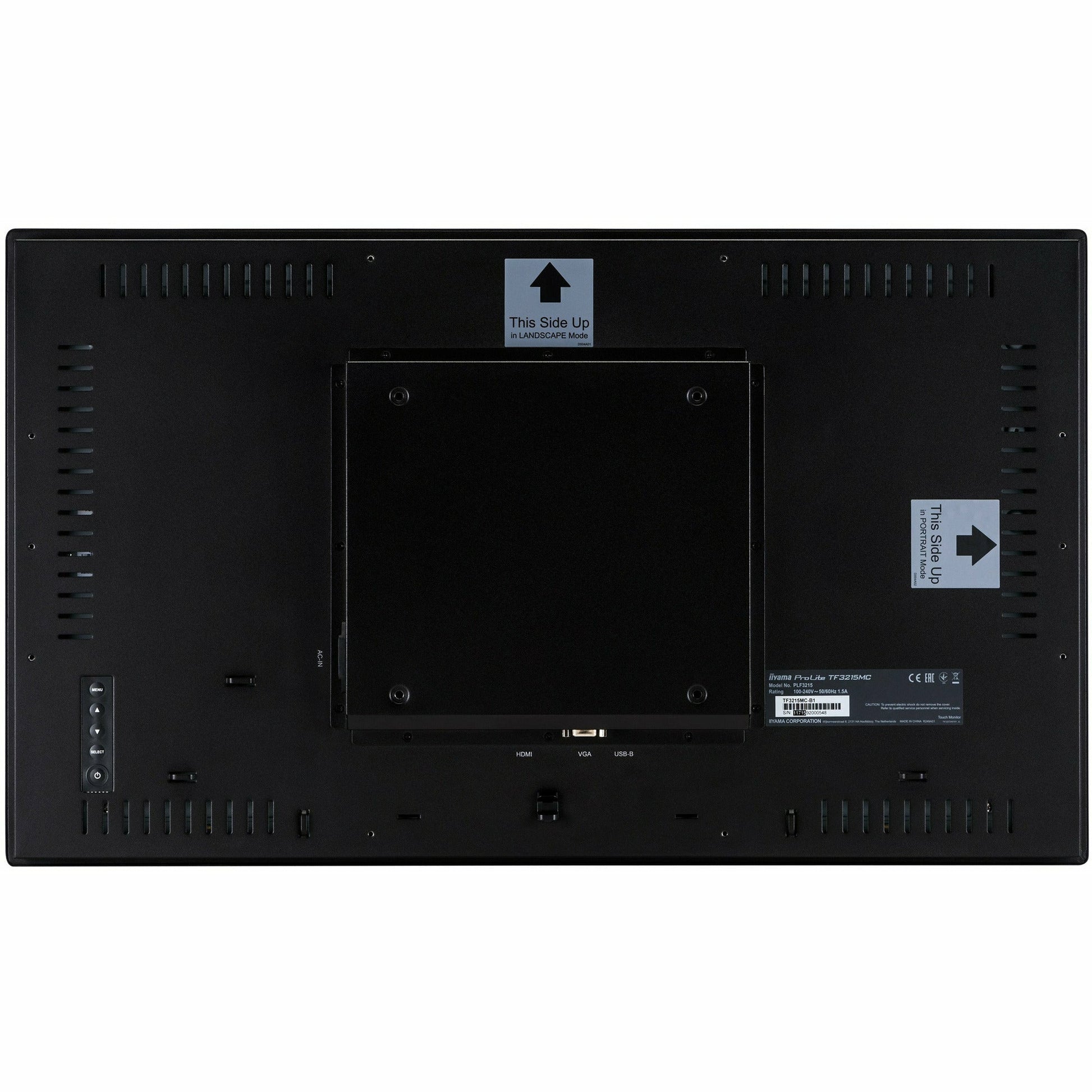 Black iiyama ProLite TF3215MC-B1AG 32" Capacitive Touch Screen Display