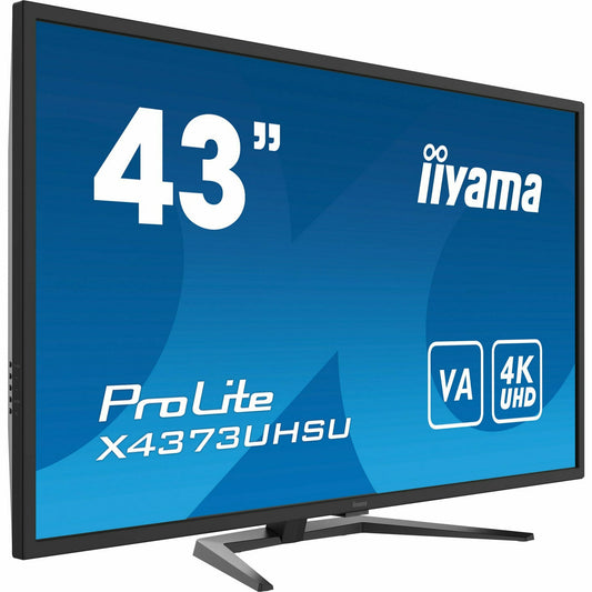 Dark Cyan iiyama ProLite X4373UHSU-B 43" Ultra HD 4K Large Format Desktop Display
