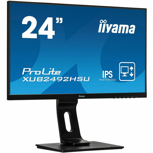Dark Cyan iiyama ProLite XUB2492HSU-B1 24" IPS Desktop Panel in Black