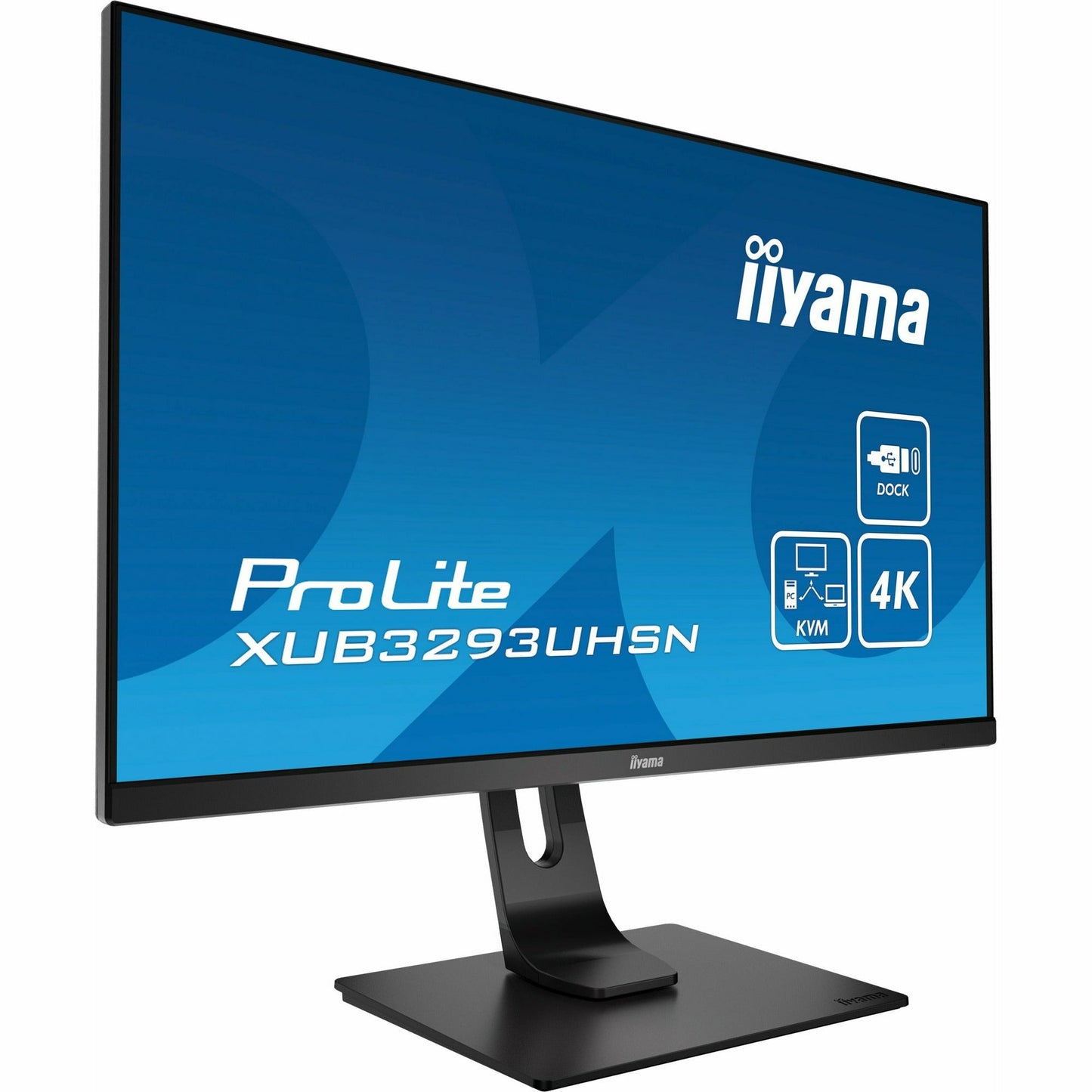 Dark Cyan iiyama ProLite XUB3293UHSN-B1 32" USB-C KVM IPS LED Monitor