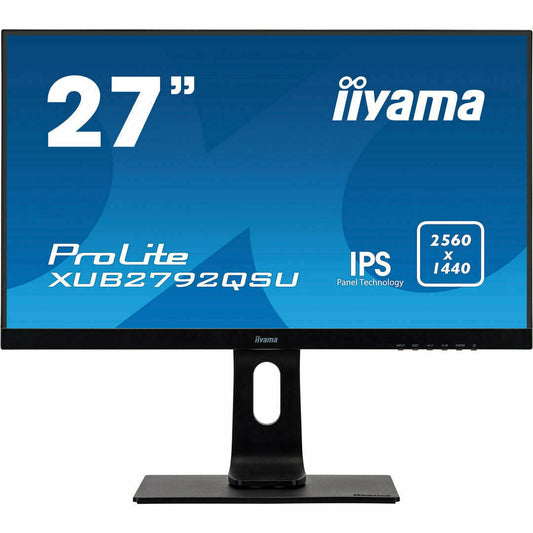 Dark Cyan iiyama ProLite XUB2792QSU-B1 27" IPS Monitor