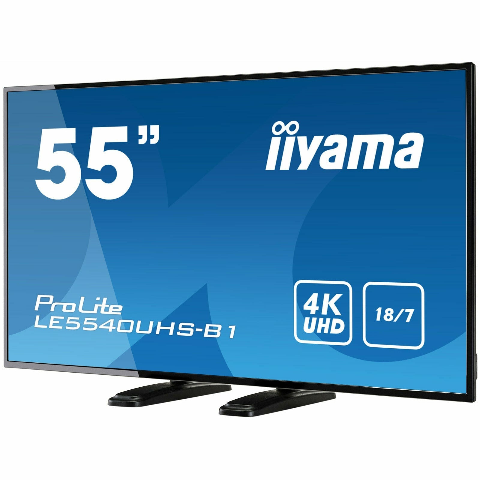 Steel Blue iiyama ProLite LE5540UHS-B1 55" 4K UHD 18/7 Hours Operation Large Format Display