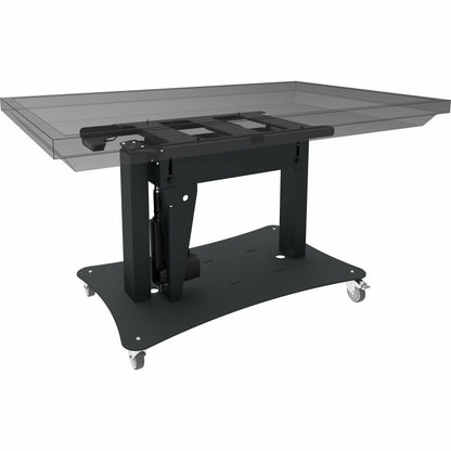 Dark Slate Gray iiyama Tip & Touch stand (motorized tip function) Height adjustment = 660-1320 mm