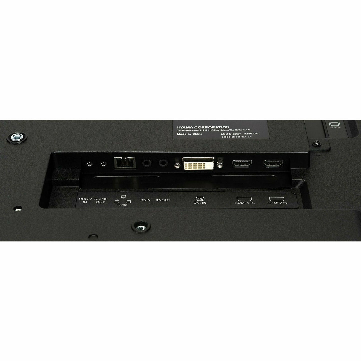 Dark Slate Gray iiyama ProLite LE5040UHS-B1 50" Professional Digital Signage display with a 18/7 operating time and a 4K UHD resolution